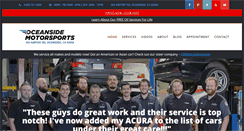 Desktop Screenshot of oceansidemotorsports.com